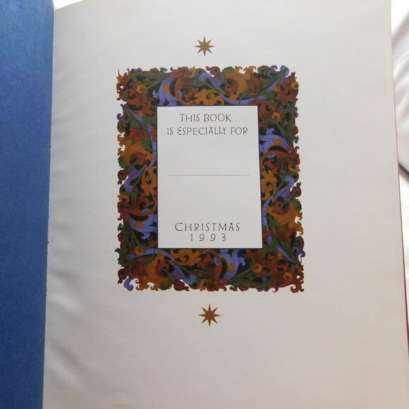 Hallmark The Christmas Story Adapted from the Bible Gospels Book 1993 - Picture 3 of 9